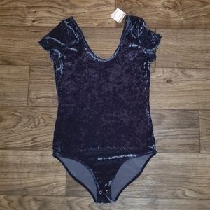 Velvet bodysuit